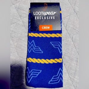 Loot Crate LootWear Wonder Woman Socks- NWT